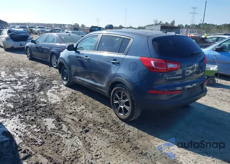 2013 Kia Sportage Lx from USA, damaged, VIN KNDPBCA24D7413532